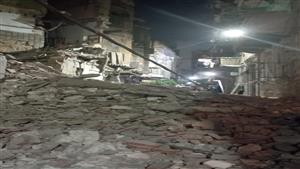  إصابة شخص في انهيار جزئي لعقار بكرداسة  