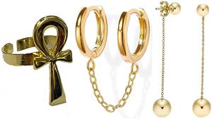 أحدث اكسسوارت مطلية بالذهب عيار 18 بأسعار تبدأ من 120 جنيها