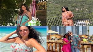 النجوم والصيف.. إيمان العاصي تستمتع بالغروب وجومانا مراد بإطلالة صيفية