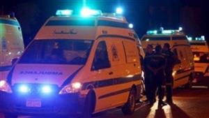 جثة ومصاب في في تصادم سيارتين نقل بـ"صحراوي أطفيح"