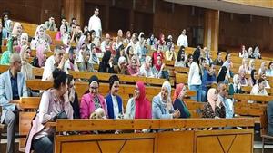 آثار عين شمس تعقد لقاء تعريفي لطلاب الكلية الجدد 