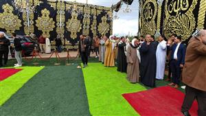 مسيحيون ورهبان يقدمون العزاء لأسرة المستشار عزيز عيساوي (صور)