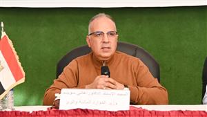 وزير الري: ندرة المياه بمنطقة المتوسط مثيرة للقلق 