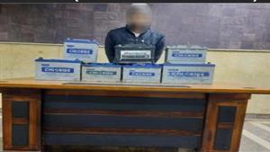  القبض على "حرامي البطاريات" بإمبابة