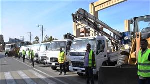 بالصور.. انطلاق الموجه 22 لإزالة التعديات على أراضي الدولة بأسوان