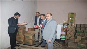 ضبط 200 كجم أسماك منتهية الصلاحية و 20 صفيحة جبنة فاسدة في بني سويف