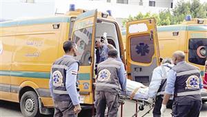 تفحم جثتين وإصابة ثالث.. اشتعال سيارة مواد بترولية أعلى كوبري في الدقهلية