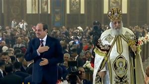 السيسي يهنئ البابا تواضروس والأقباط بمناسبة عيد الميلاد