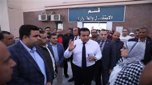 وزير الصحة يوجه بسرعة تشغيل مستشفى السويس العام بكامل طاقته 