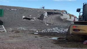 إزالة 5 حالات تعدٍ على الأراضي الزراعية في الإسكندرية- صور