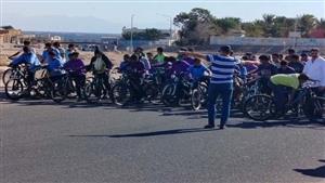 شباب جنوب سيناء تطلق ماراثون دراجات ويوم رياضي بمدينة دهب