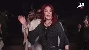بالفيديو- رقص نبيلة عبيد فى حفل الإعلان عن مسلسل "جذوة" أول بطولاتها في السعودية 