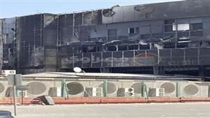 اندلاع حريق داخل كافيه بالمنصورية