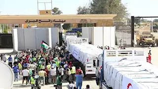  مصدر: اجتماعات بالقاهرة لبحث آلية إدخال 600 شاحنة مساعدات يوميا لغزة