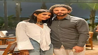 غالي ومحمد فضل مع زوجاتهم في افطار جماعى برمضان 