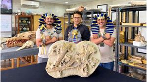 حوت صغير يحمل اسم فرعون.. سر دخول جامعة المنصورة موسوعة جينيس -صور