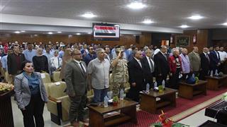 جامعة المنصورة تستضيف اثنين من أبطال القوات الجوية في حرب أكتوبر (صور)