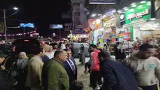 محافظ الدقهلية يكتشف إشغالات تغلق شارع بورسعيد في المنصورة ويأمر بإزالتها (صور)