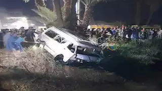 "البنت فاقت وقفزت في الترعة".. شهود عيان يروون تفاصيل حادث سوهاج- صور