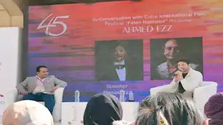 أحمد عز يتحدث عن الفرص الفنية التي أثرت في حياته بندوة مهرجان القاهرة السينمائي 