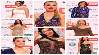 نسرين طافش خطفت الأنظار.. 40 صورة لنجمات بإطلالات كالأميرات في مهرجان القاهرة