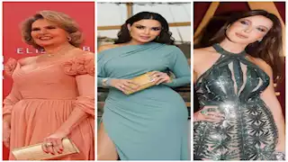 جريئة وساحرة.. 70 صورة لنجوم الفن في عرض أزياء إيلي صعب 