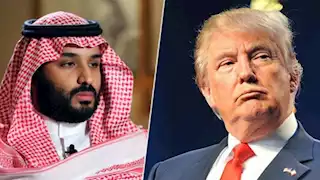 ولي العهد السعودي وترامب يبحثان تطورات المنطقة وأمن الممرات البحرية