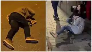 10 صور ترصد القصة الكاملة لما حدث في أمستردام لمشجعي مكابي تل أبيب قبل مباراة  أياكس