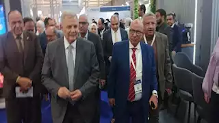 "رسلان" يتفقد جناح "مياه القاهرة" في ختام المؤتمر والمعرض الدولي لتكنولوجيا المياه 