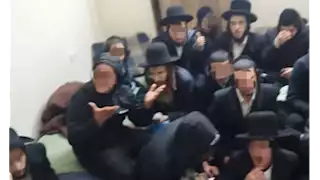   الهجوم على عشرات الإسرائيليين قرب قبر يوسف في نابلس (فيديو)