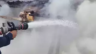 إخماد حريق اندلع داخل شقة سكنية بحلوان