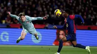 ملخص مباراة برشلونة وأتليتكو مدريد في ذهاب نصف نهائي كأس ملك إسبانيا