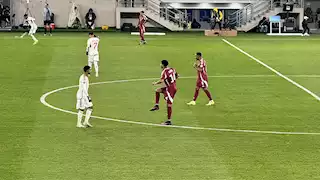 أهداف الشوط الأول من مباراة قطر والإمارات في كأس الخليجي العربي