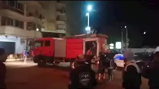  السيطرة على حريق بمدخنة محل تجاري بطنطا دون إصابات