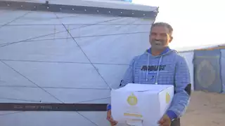 "بيت الزكاة والصدقات" يعلن وصول الدفعة الأولى من القافلة الإغاثية إلى خان يونس 