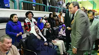 "عبد الحليم" و"عكاوي" يشاركان في احتفالية اليوم العالمي لذوي الإعاقة - صور