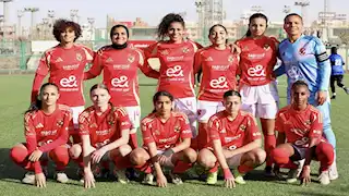 سيدات الأهلي تفزن على الطيران بثمانية أهداف