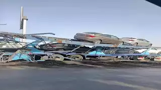 كساحة سيارات زيرو تسبب في تكدس مروري بـ"صحراوي الإسكندرية"