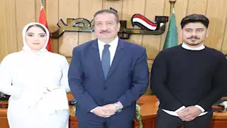 محافظ المنوفية يشهد عقد قران عروسين يتيمن.. والمحافظة تتكفل بمصاريف حفل الزفاف 