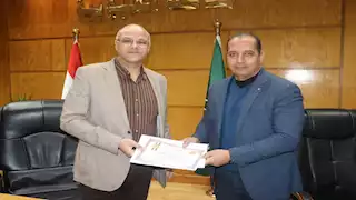 محافظ القليوبية يكرم المتميزين في مشروع صقر 141 -صور