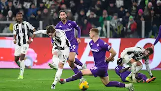 يوفنتوس يتعادل مع فيورنتينا في الدوري الإيطالي