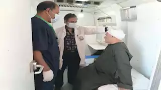 بالصور- تقديم 8 آلاف خدمة صحية مجانية خلال شهر في المنيا