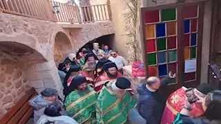 بالصور.. هكذا يحيى قساوسة ورهبان جنوب سيناء ذكرى القديسة كاترينا