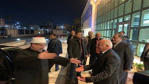 بالصور .. وزير الأوقاف يصل بورسعيد ويلتقي ممثلي 50 دولة بمسابقة القرآن الكريم