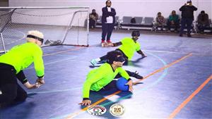 بالصور- السكة الحديد بالشرقية يتوج بطلًا لدوري كرة الهدف للمكفوفين 