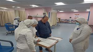 جزاءات لعاملين .. وكيل وزارة الصحة يجري جولة مفاجئة لمستشفى القناطر الخيرية 