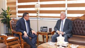 محافظ جنوب سيناء ووزير التنمية المحلية يبحثان استعدادات معارض "أهلًا رمضان"