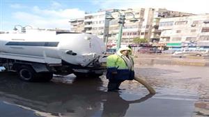 عواصف وأمطار لا تتوقف.. "الشمس الصغيرة" تقسو على الإسكندرية- صور