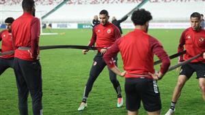 الساعات الأخيرة في معسكر الأهلي قبل مواجهة شباب بلوزداد الجزائري