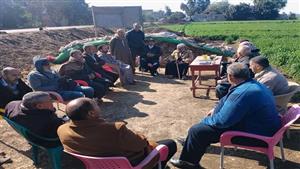 بالصور- ندوة إرشادية للنهوض بمحصول القمح في الشرقية  